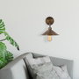 Opviq Lámpara de pared Berceste - N-664 marrón vintage
